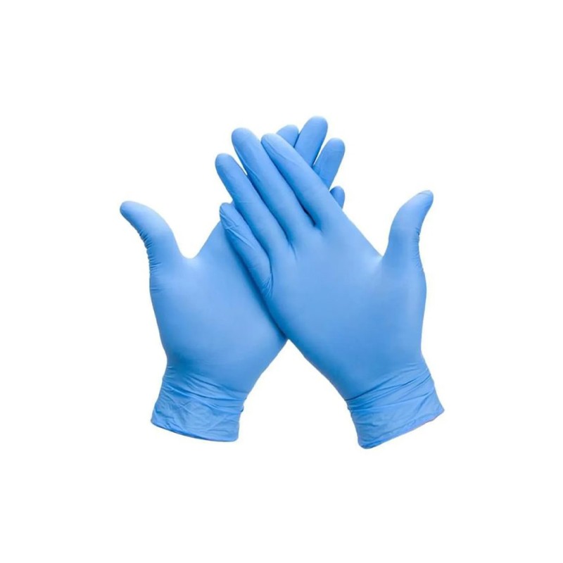 Gant nitrile bleu