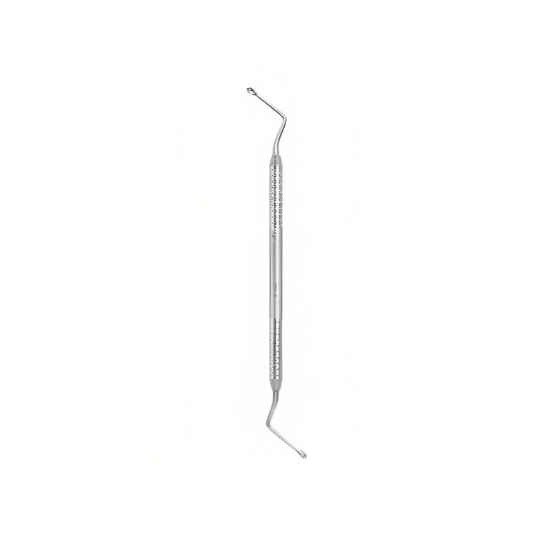 curette alvéolaire coudé