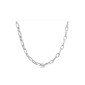 Collier argent mailles gourmettes