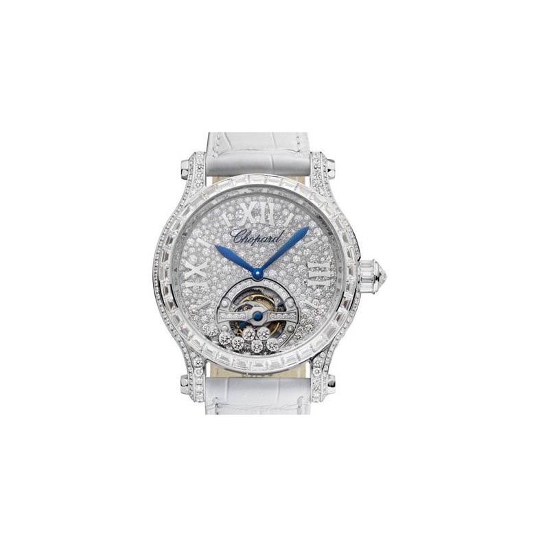 Montre or et diamant serti sur or gris